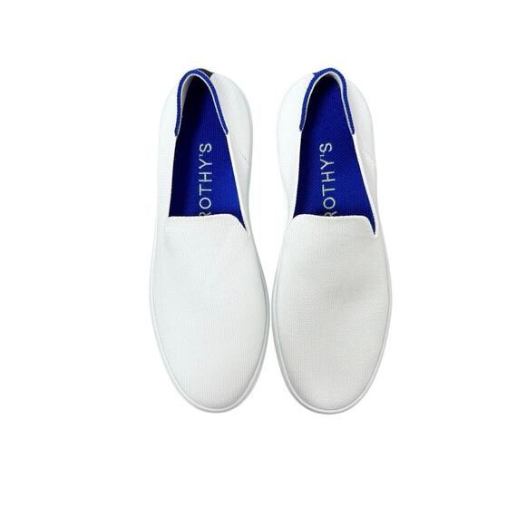 Rothy’s‎ The Original Slip On Sneaker Bright White Women’s Size 7 - Picture 3 of 11
